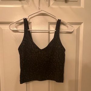 Lululemon cropped tank size 8